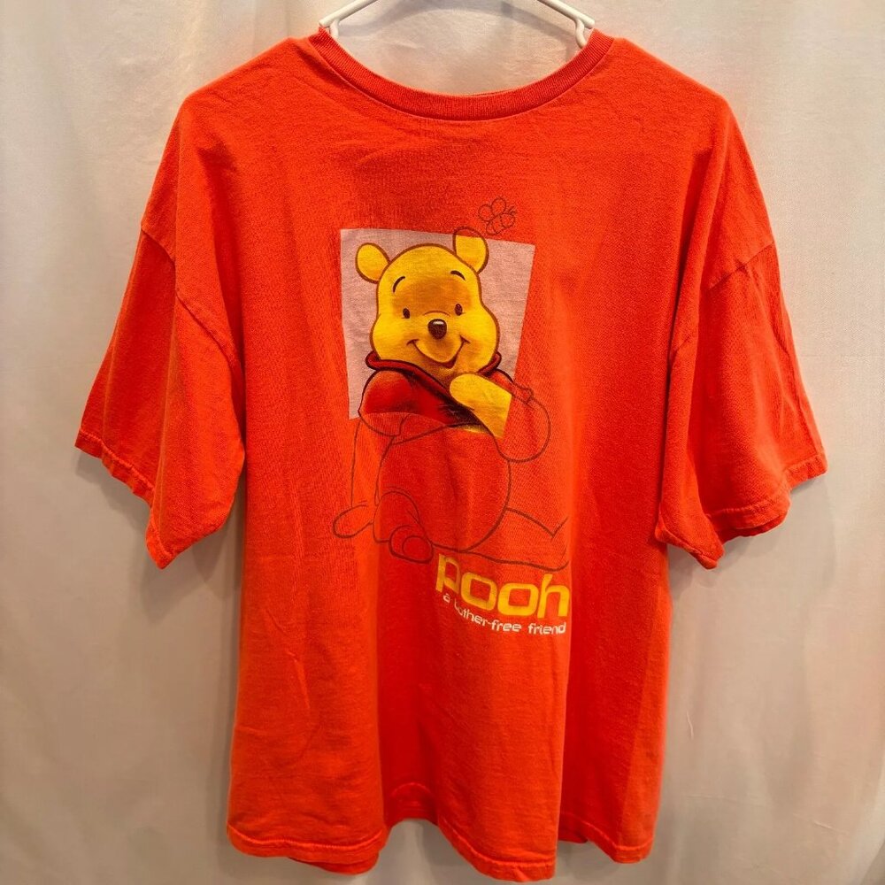 Vintage Disney Winnie the Pooh A Bother-Free Friend Graphic Tee Size XL